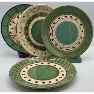 Harry and David Salad Appetizer Plates‎ Set of Four Summer